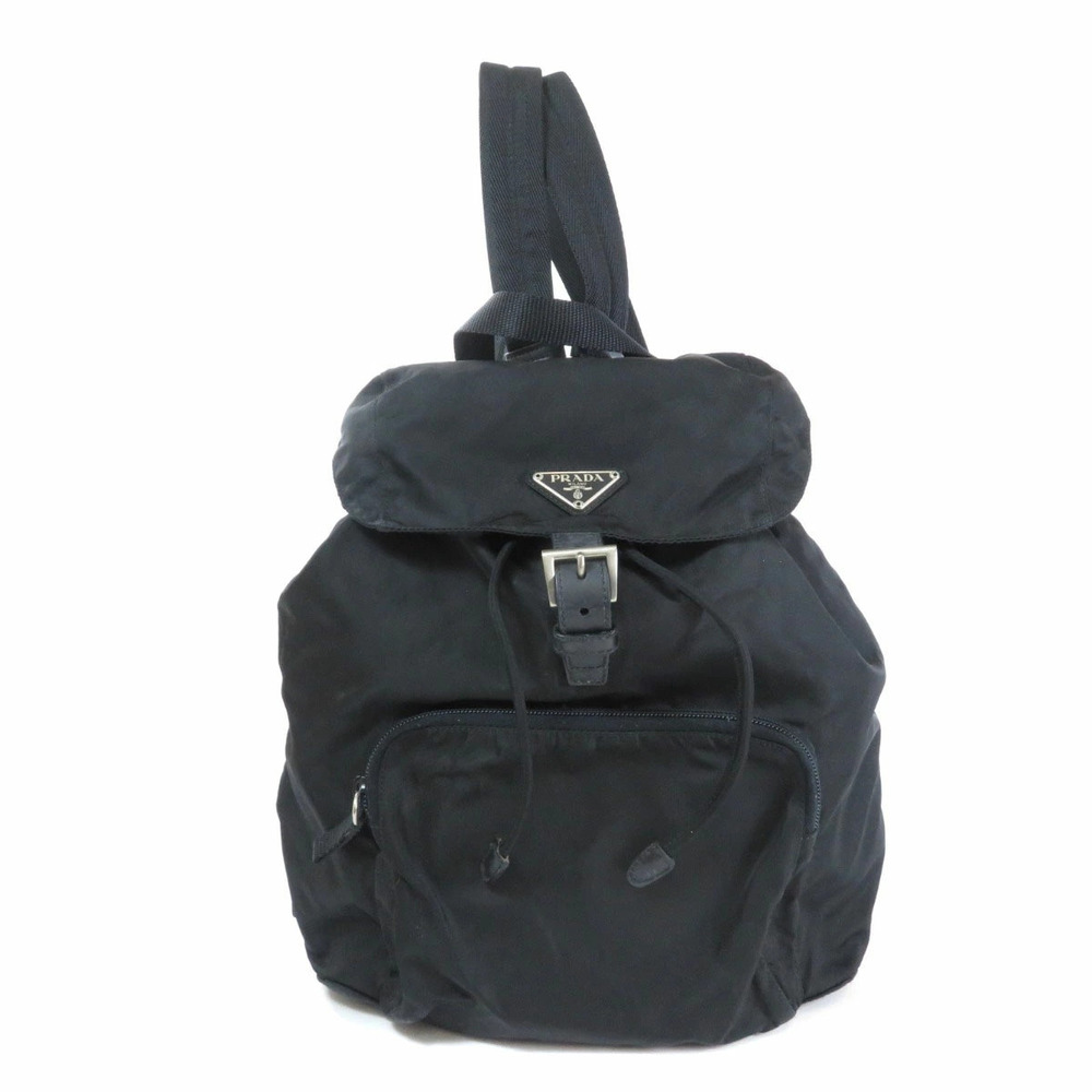 Prada logo plate Backpack Rucksack Daypack - Picture 11 of 11